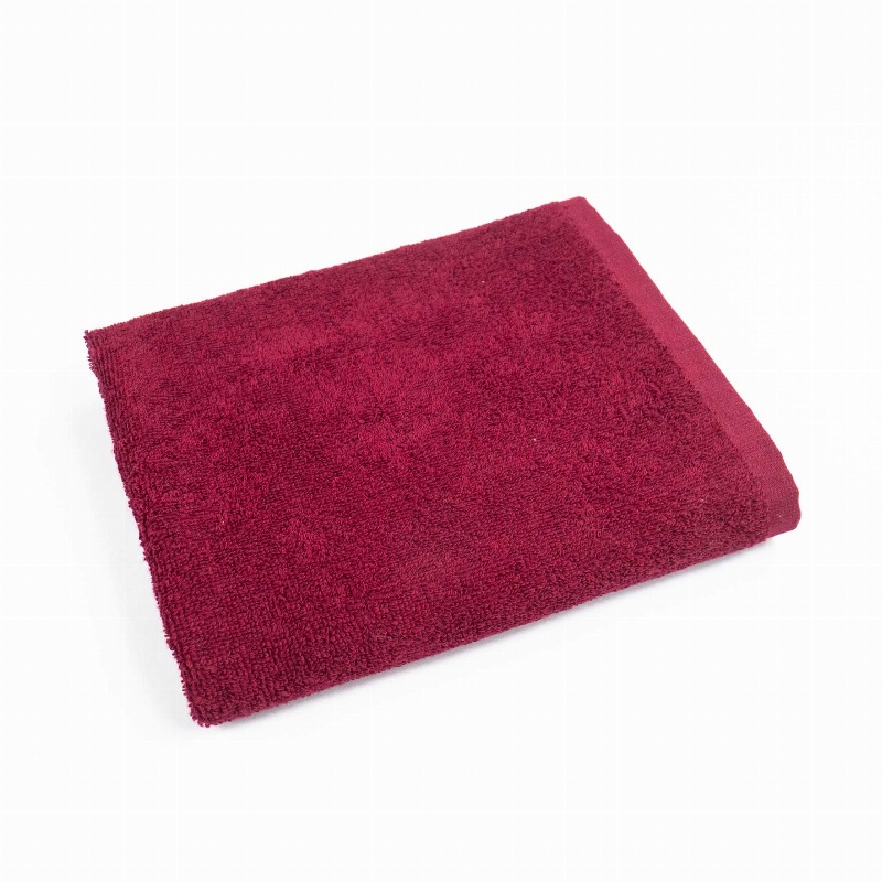 Рушник махровий для рук та обличчя GM Textile 40х70см 400г/м2 (Бордовий)